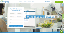 Desktop Screenshot of execupay.com